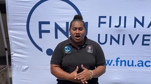Come on down to the Nausori Bus Stand for the Fiji National University 2025 Enrolment Drive. The FNU team will be here until 3pm. #DreamIt #Weaveit #Achieveit | Fiji One