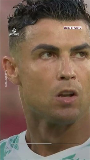 Ronaldo appears to say ‘Bismillah’ before penalty | AJ #shorts