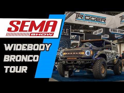 SEMA Show Bronco Tour with ORACLE Lighting- 2 Door Widebody 38" Tires