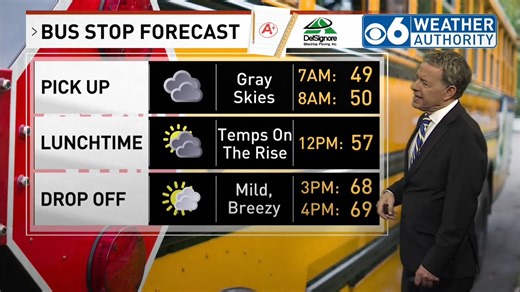 11K views · 41 reactions | Temperatures starting off in the 40s Monday morning with highs in the 60s this afternoon! ️ FORECAST: cbs6albany.com/weather | WRGB CBS 6 News, Albany | Facebook