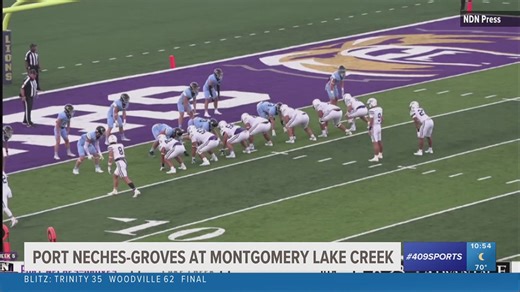 Port Neches-Groves High School defeats Lake Creek 45-21