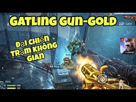 FUNNY CFM TV | Huyền Thoại Gatling Gun - Gold Đấu Trạm Không Gian Zombie Bất Lực