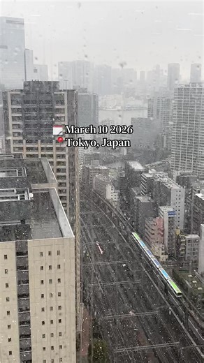 “Japan said ‘spring’ but the snow didn’t get the memo ❄️😂 #japan #travel #spring #winter