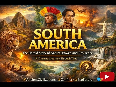 “South America: The Untold Story of Nature, Power, and Resilience 🌎🔥”