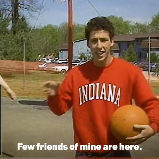 Adam Sandler 1988 Trying out for Indiana Hoosiers (( SUBSCRIBE to watch LIVE, "Sandler vs Bird"))
