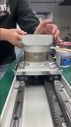 heavy duty rack gear linear module actuator #linearmotion #linearactuator #linearmodule #automation