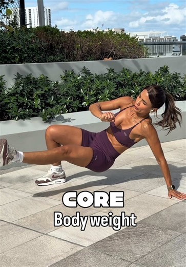 CORE- BODY WEIGHT💪🏼🔥 Core isn’t just abs — it’s balance, control, and strength. 4 bodyweight moves challenging your core and your stability from every angle. Slow it down, stay present, and feel everything working. Strong core = better movement, better posture, better results. Save it try it today🙌🏼 3-4 rounds 40 seconds on Minimum rest @incredibleasyou_ #leanbody #foryoupage #fitover40 #tiktokfitness #corestrength