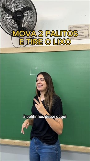 Move 2 matchsticks and remove the trash can 👀 #teacher #students #school #game #challenge #shorts