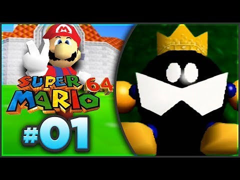 LET'S GET SOME STARS! | Super Mario 64 - 100% Walkthrough [Episode 1 🔴LIVE]