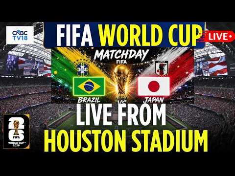 🔴FIFA World Cup 2026 LIVE: BRAZIL vs JAPAN Round of 32 Knockout Match in Houston | Neymar Jr | N18G