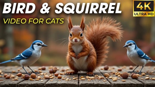 Real Forest Sounds & Wildlife – Best Nature Video for Cats - Video For Cats