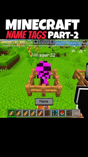 Minecraft name tags (part-2)😱 subscribe for part-3 #minecraft #shorts #minecraftshorts