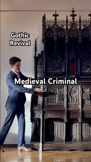 Gothic Style or Revival Antiques #history #antiques #interiordesign #decorativeart