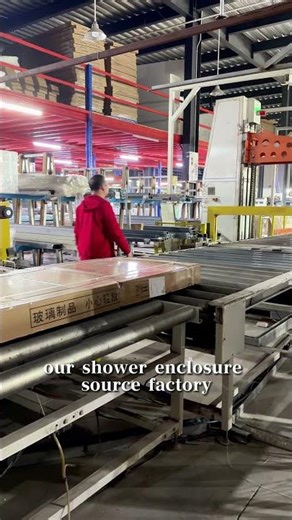 This is our automatic palletizer for shower enclosure packaging#Shorts#ChinaExport#ShowerEnclosure