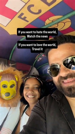 If you want to hate the world watch news if you want to love the world travel it.