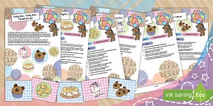 Teddy Bear, Teddy Bear-Themed Recipes