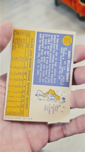 1970 Topps Billy Harris infielder for the Kansas City Royals