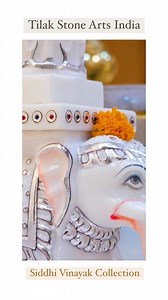 28K views · 263 reactions | Introducing the Siddhi Vinayak Collection Mandir, a masterpiece that embodies elegance, grace, and divine charm. Standing tall at 7 feet in height, 2 feet in depth, and 60 inches in length, this mandir is a true symbol of opulence and spiritual sanctity. #tilakstoneartsindia #tilakstoneartsindiapvtltd #tilakstonearts #tilakhandicrafts #interiorreels | Tilak Stone Arts India | Facebook