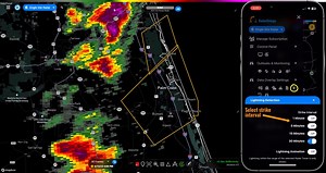 What pairs better with high-resolution radar data than lightning detection? All users can enable lightning detection and even animate lightning along with radar data. Lightning is very common during the summer, so stay safe this summer by tracking lightning with RadarOmega. | RadarOmega | Facebook