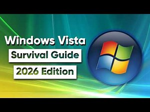 How to Safely Use Windows Vista FOREVER! (2026 Edition)