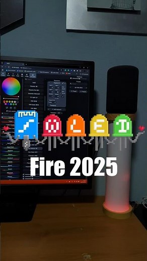 WLED Fire 2025 New Effect! #wled #light #fire