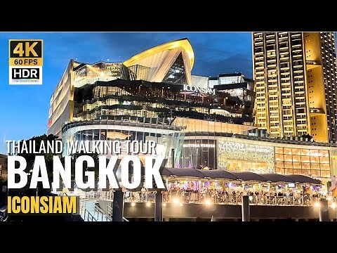 [BANGKOK] ICONSIAM "The Luxurious Shopping Mega Mall" | Thailand [4K HDR]
