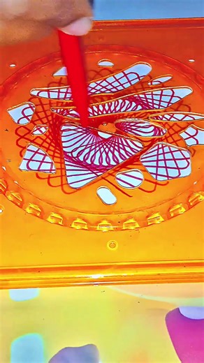 Spirograph Magic ✨Description: Beautiful spirograph pattern 🎨