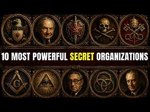 10 Most Powerful Secret Organizations in the World | Bedtime History Documentary
