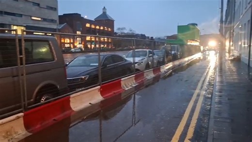 Irish Mirror | Cork City Centre flooding Met Eireann has issued a slew of Status Red and Orange weather and marine warnings as Storm Bram is set to... | Instagram