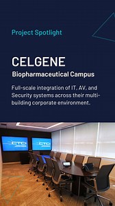 🧬 Project Spotlight: Celgene Global Campus CTCI partnered with Celgene to deliver a full-scale technology integration across their multi-building biopharmaceutical campus—supporting advanced research, seamless collaboration, and secure operations. The results: ✔️ A fully connected and secure campus ✔️ Enhanced communication across all departments ✔️ Enterprise-grade performance and reliability ✔️ Technology built to support innovation and global operations A truly future-ready environment engin