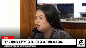 4.4K views · 204 reactions | REP. ZAMORA KAY VP SARA: ‘EDI SANA...