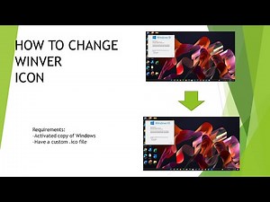 How to change Winver icon on any version of Windows