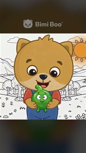 Watch Bimi’s World Turn Colorful! 🌈✨ | Kids Cartoon