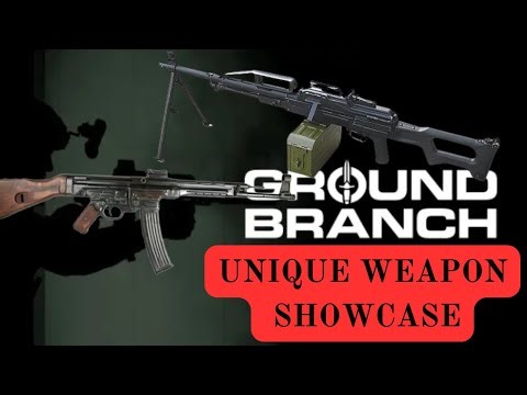 Testing Modded Guns in Ground Branch - Unique Weapons Showcase