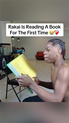 Rakai's First Time Reading a Book