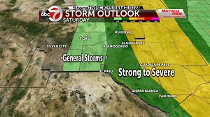 ABC-7 First Alert: Active weather will sweep through the region