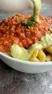 6K views · 87 reactions | 36G protein pasta dinner! LONGEVITY PASTA SAUCE for both stovetop & Instant Pot. This is delicious! Your dietitian, Nisha (recipe Cookingforpeanuts.com search HIGH PROTEIN PASTA SAUCE) #pasta #veganrecipes #healthyfood #longevity #highprotein #nutrition #wfpb | Cooking for Peanuts | Facebook