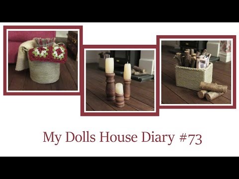 My Dolls House Diary #73 - Bits & Pieces for the Living Room