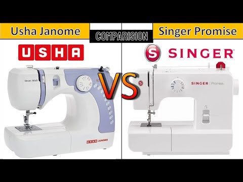Usha Janome Dream Stitch vs Singer Promise 1408 Comparison