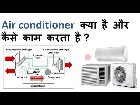 Air conditioner / Working principle of air conditioner in Hindi / Vapour compression cycle / AC work