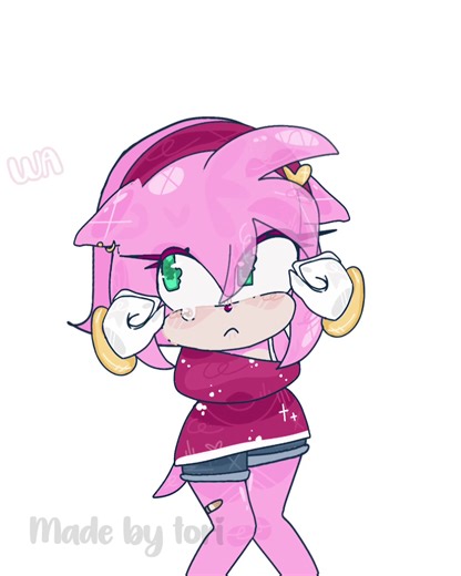 Amy Rose Tweening: A Sonic The Hedgehog Compilation