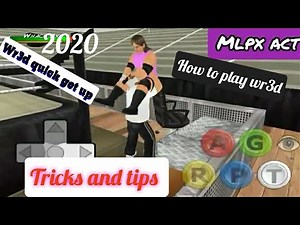 How to play Wrestling revolution 3d , wr3d controls , guid tips & tricks.