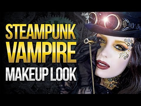 ❤️ Steampunk Vampire Halloween Makeup Tutorial | Victoria Lyn Beauty
