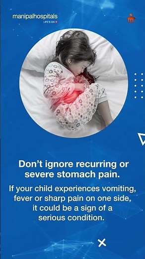 Understanding Your Child’s Stomach Ache | Manipal Hospital Baner