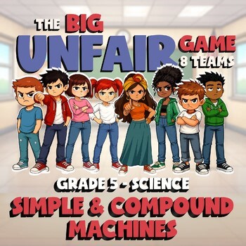 Simple & Compound Machines BIG UNFAIR Science Game - No Prep Grade 5 Review