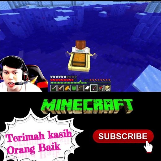 How to fish on a boat in Minecraft Auto harvest fish #shorts #minecraft