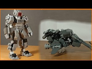 Decepticon Troop Vehicle mode transformation + tests (Lego Stop Motion)