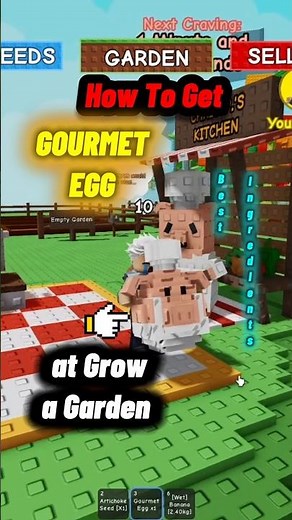 HOW TO GET GOURMET EGG 🥚 AT COOKING EVENT AT GROW A GARDEN ROBLOX