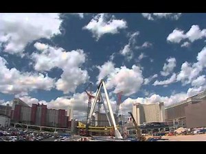 High Roller Observation Wheel Timelapse - Vegas