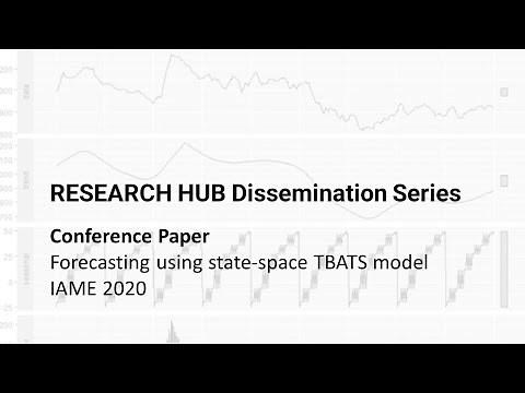 Conference Paper | Forecasting using State-Space TBATS model | IAME 2020